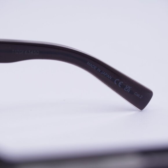 Saint Laurent SL619 005 Sunglasses Havana Square Frame, Brown Lenses - Picture 8 of 11